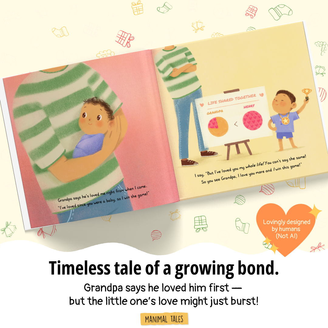 I Love Grandpa The MOST! (I Love You The Most!)