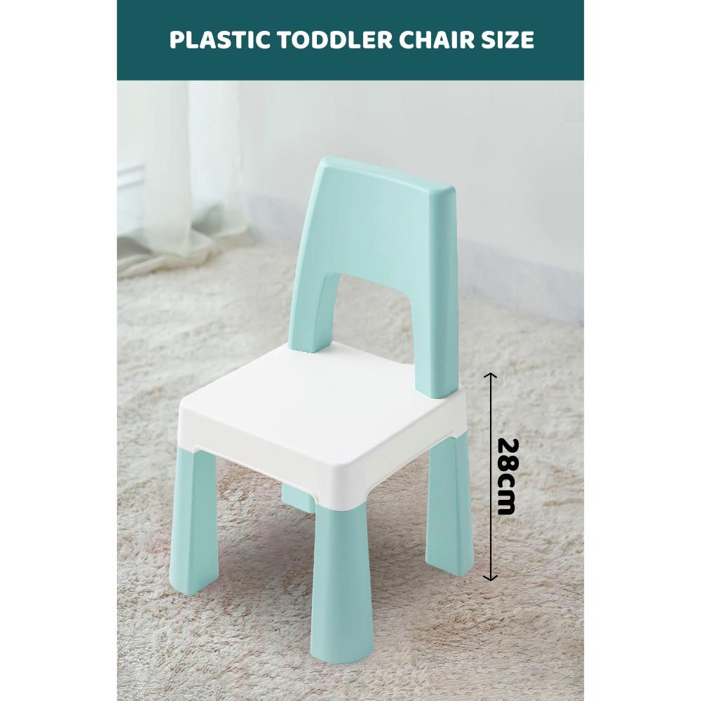 OPlus Learning Chair for Kids - Yellow, white and Blue