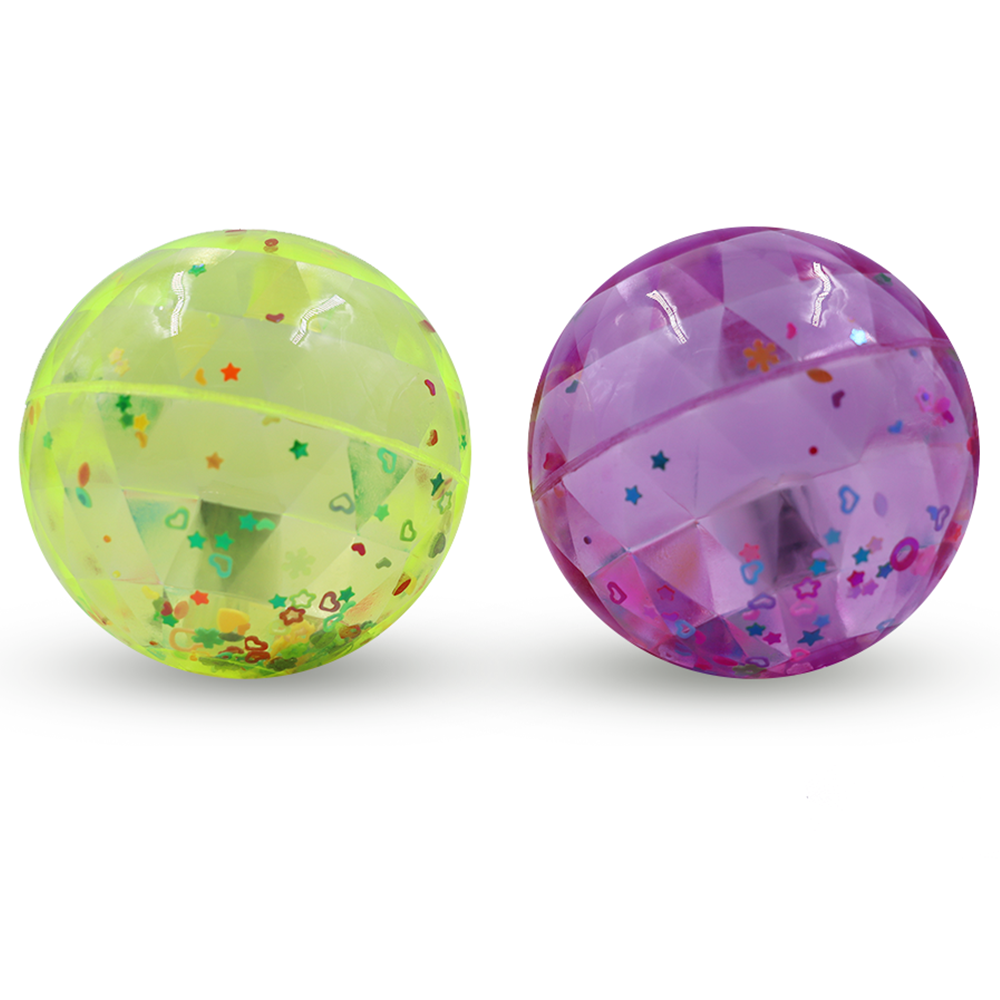 Scoobies Crystal Ball – LED Flashing Bouncing Ball | Sensory Playtime Toy | Safe & Durable | Portable Fun for Kids 3+