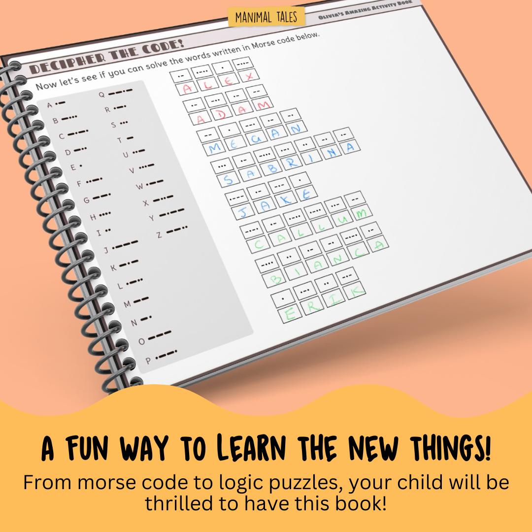 My Amazingly Awesome Activity Book (Just for Me!)