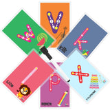 Lowercase ABC Rewritable Flashcards / Tracing mats