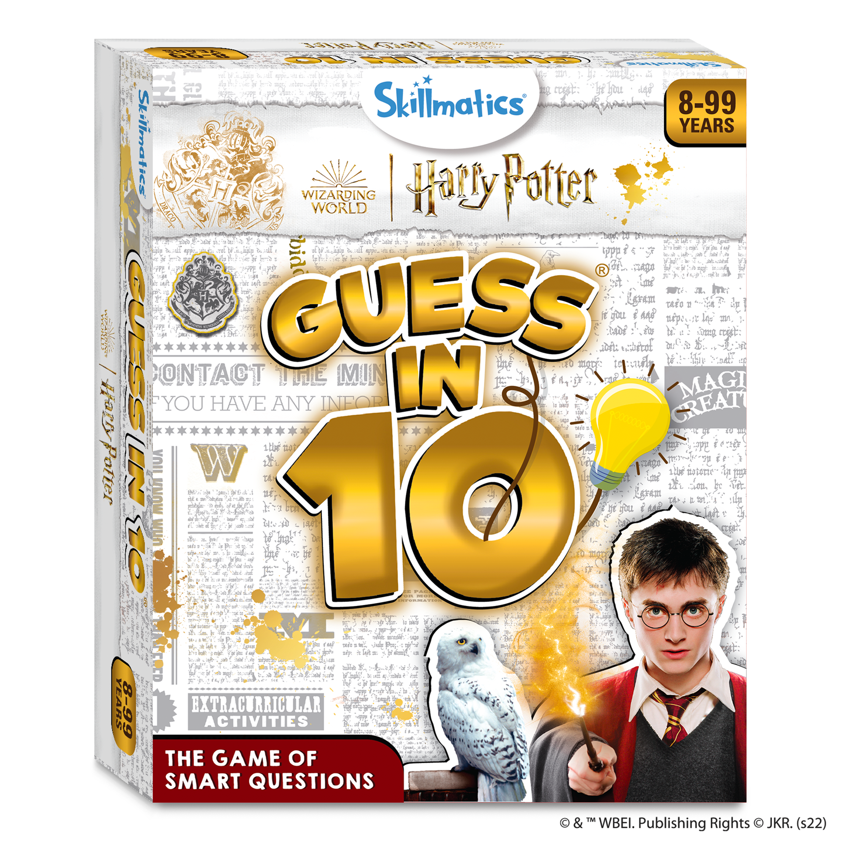 Skillmatics Card Game Guess in 10 : Harry Potter | Gifts for 8 Year Olds and Up | Game of Smart Questions