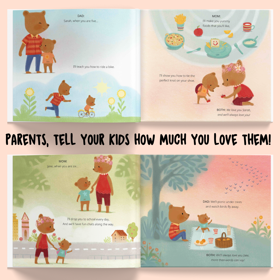 Personalised Storybook - Kids, We Love You!