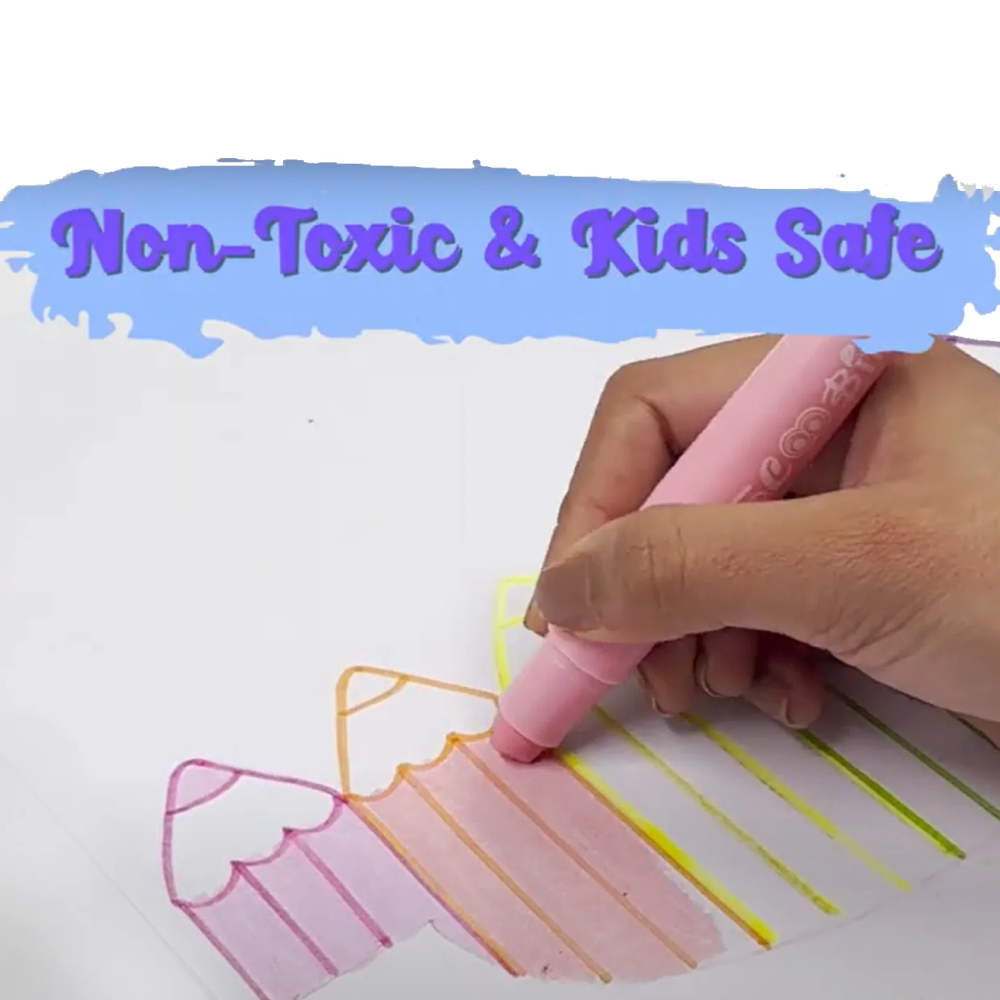 Macaroon Silk Crayons