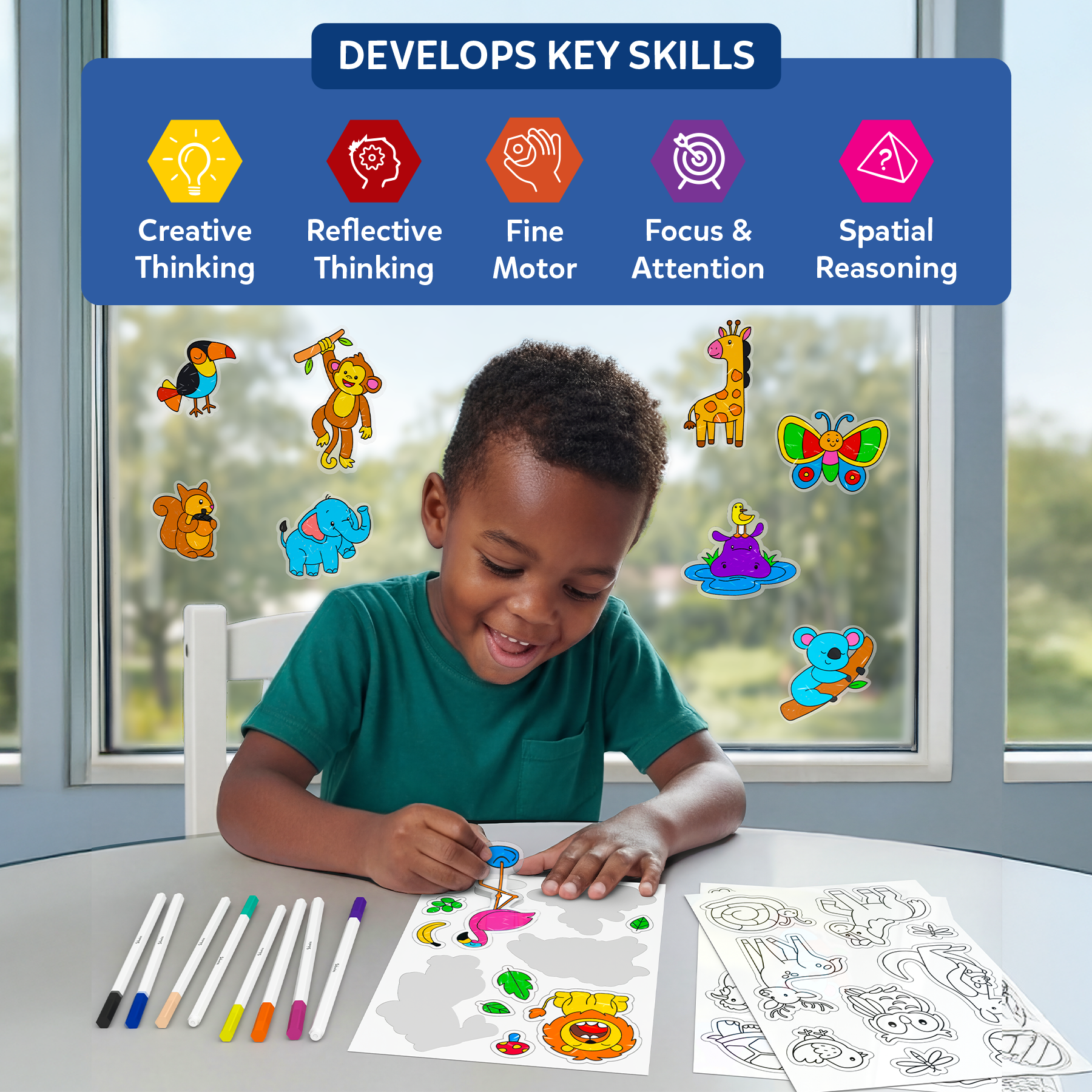 Skillmatics Cling Art