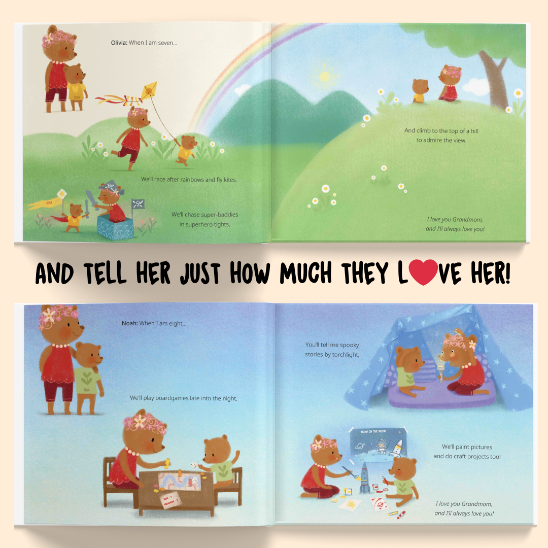 Personalised Storybook - Grandma And Us