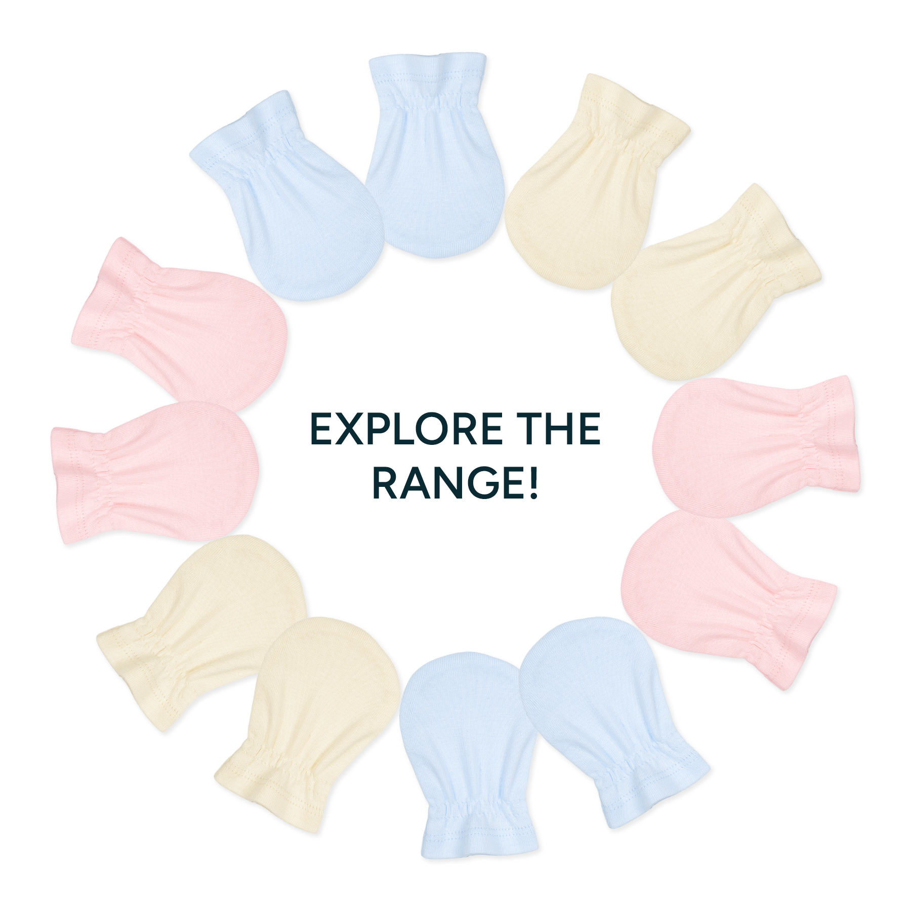 Mittens for Newborns Pack of 3