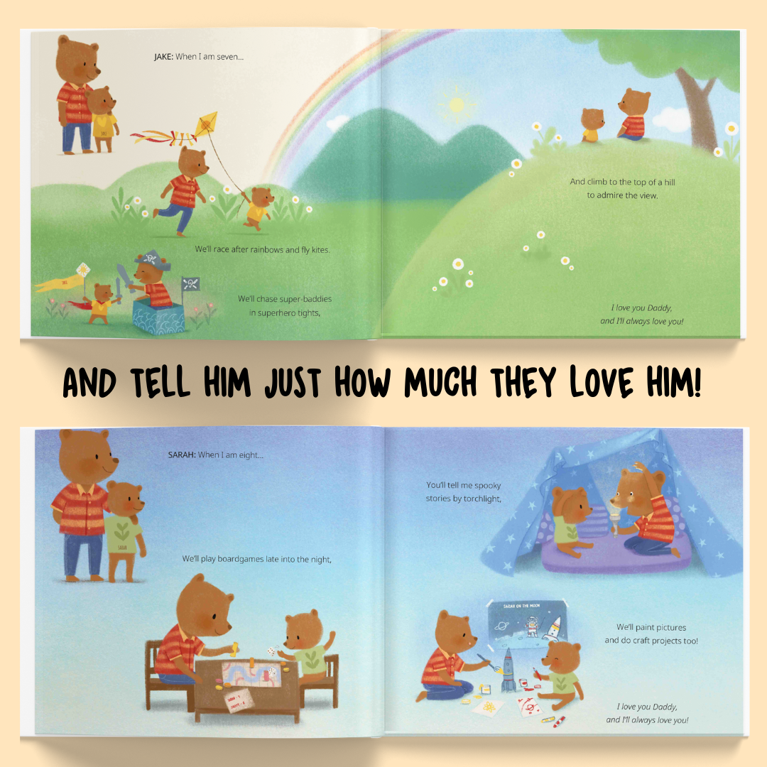 Personalised Storybook - Daddy And Us