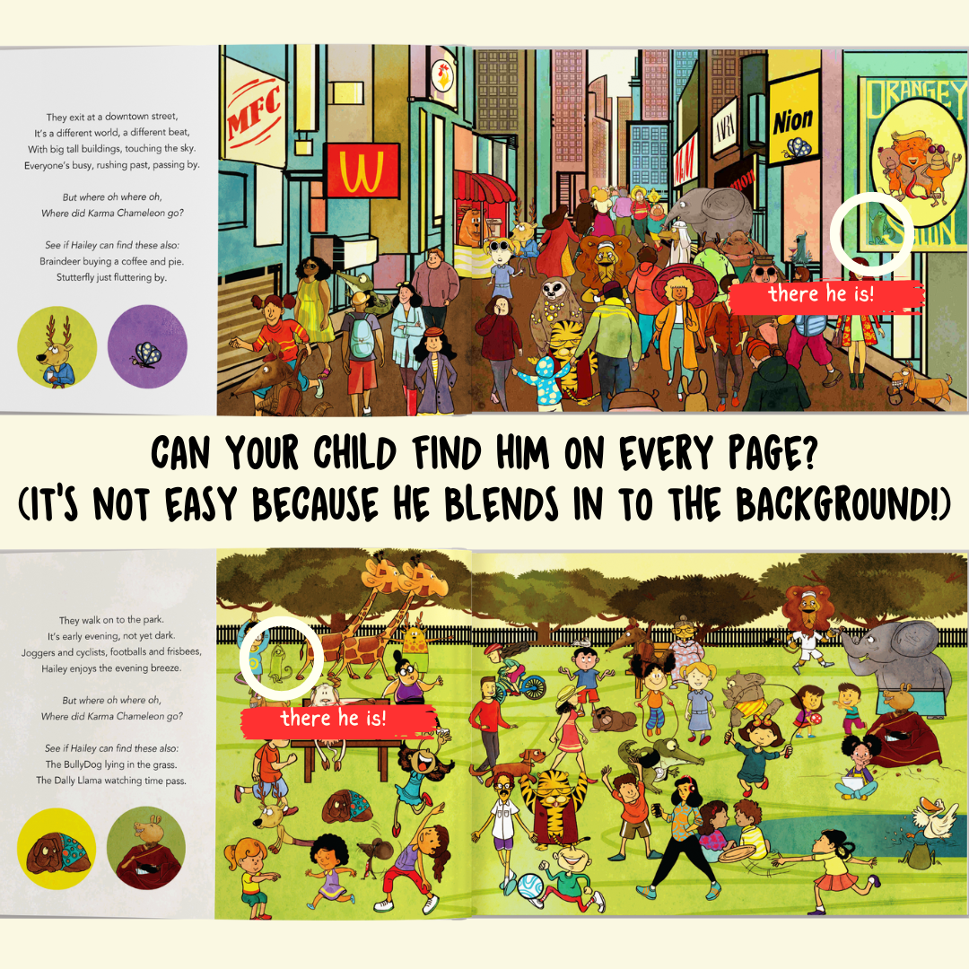 Personalised Storybook -  Where Is KarmaChameleon?