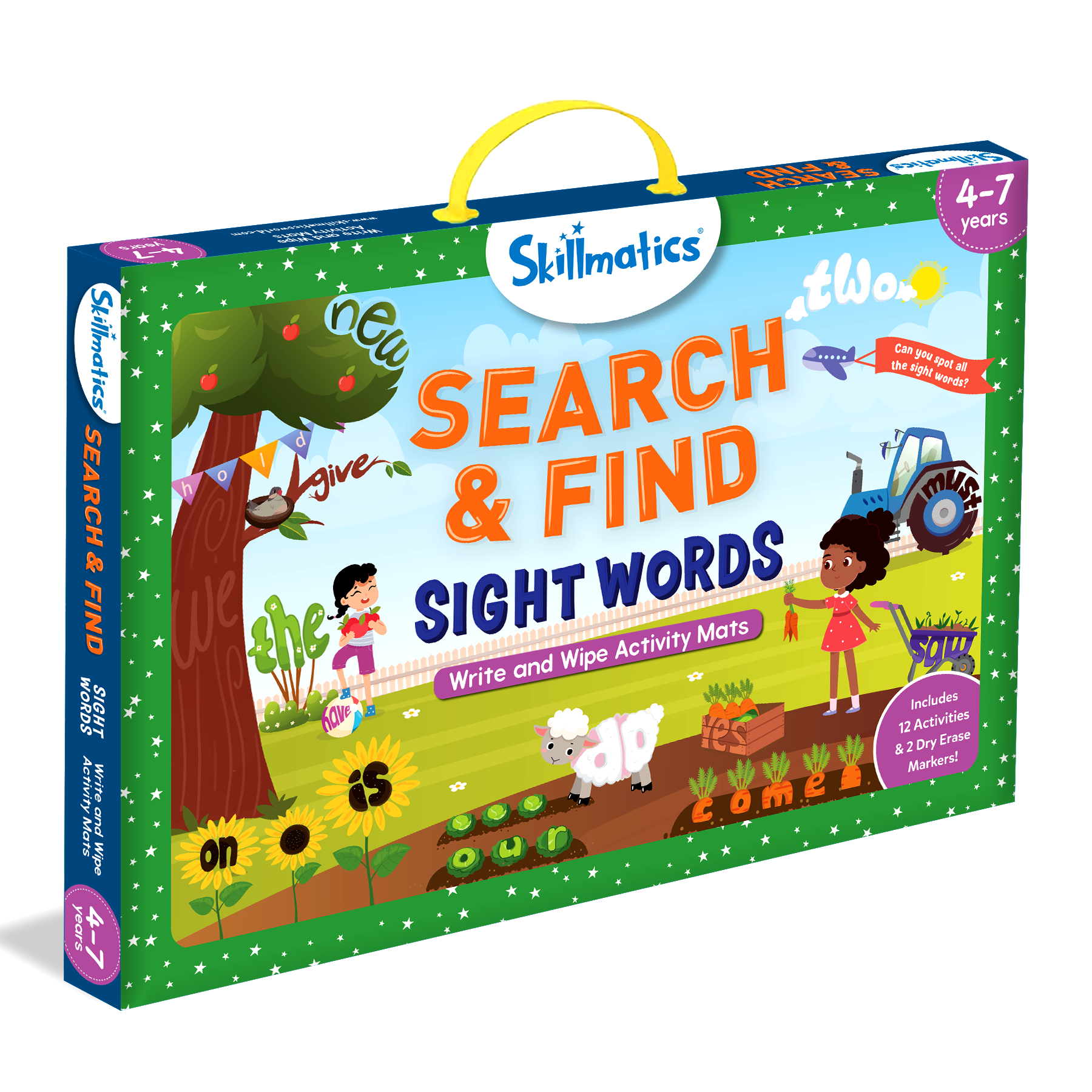 Skillmatics Preschool Learning Activity - Search and Find Sight Words, Educational Game for Kids, Toddlers Who Love Toys, Art & Craft Activities, Gifts for Girls and Boys Ages 4, 5, 6, 7