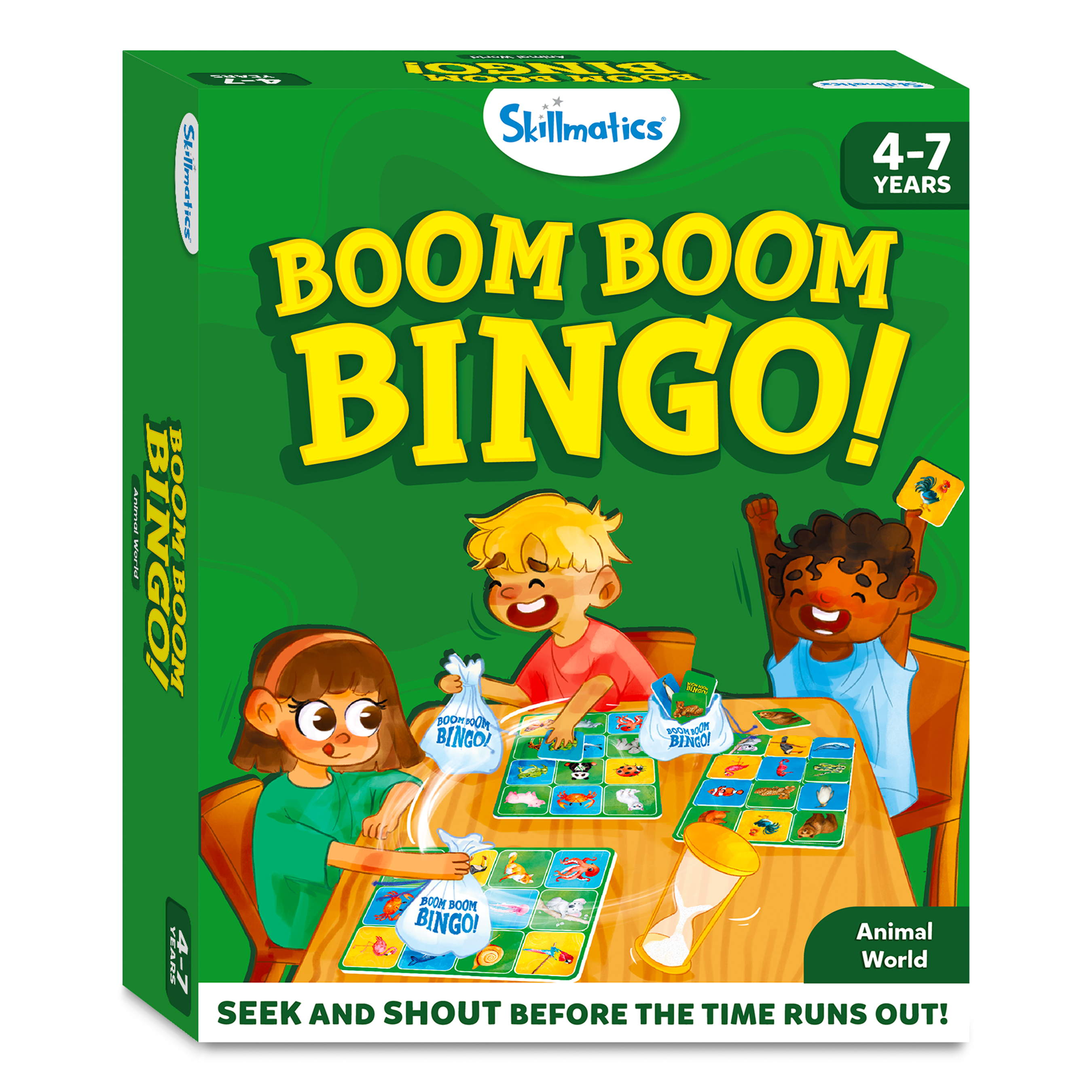 Boom Boom Bingo! Board Game :Animal World