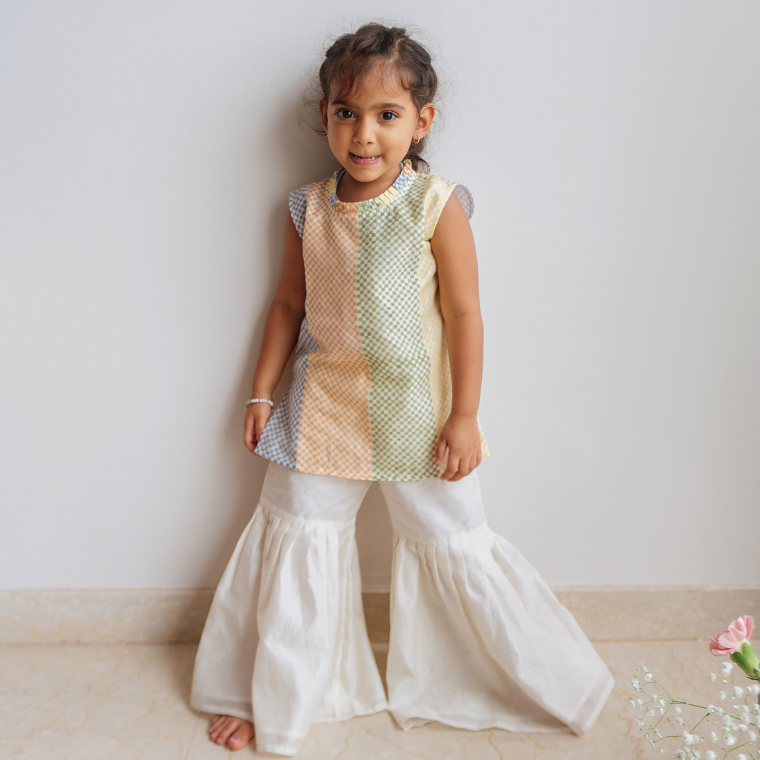 Chanderi Sharara Set 