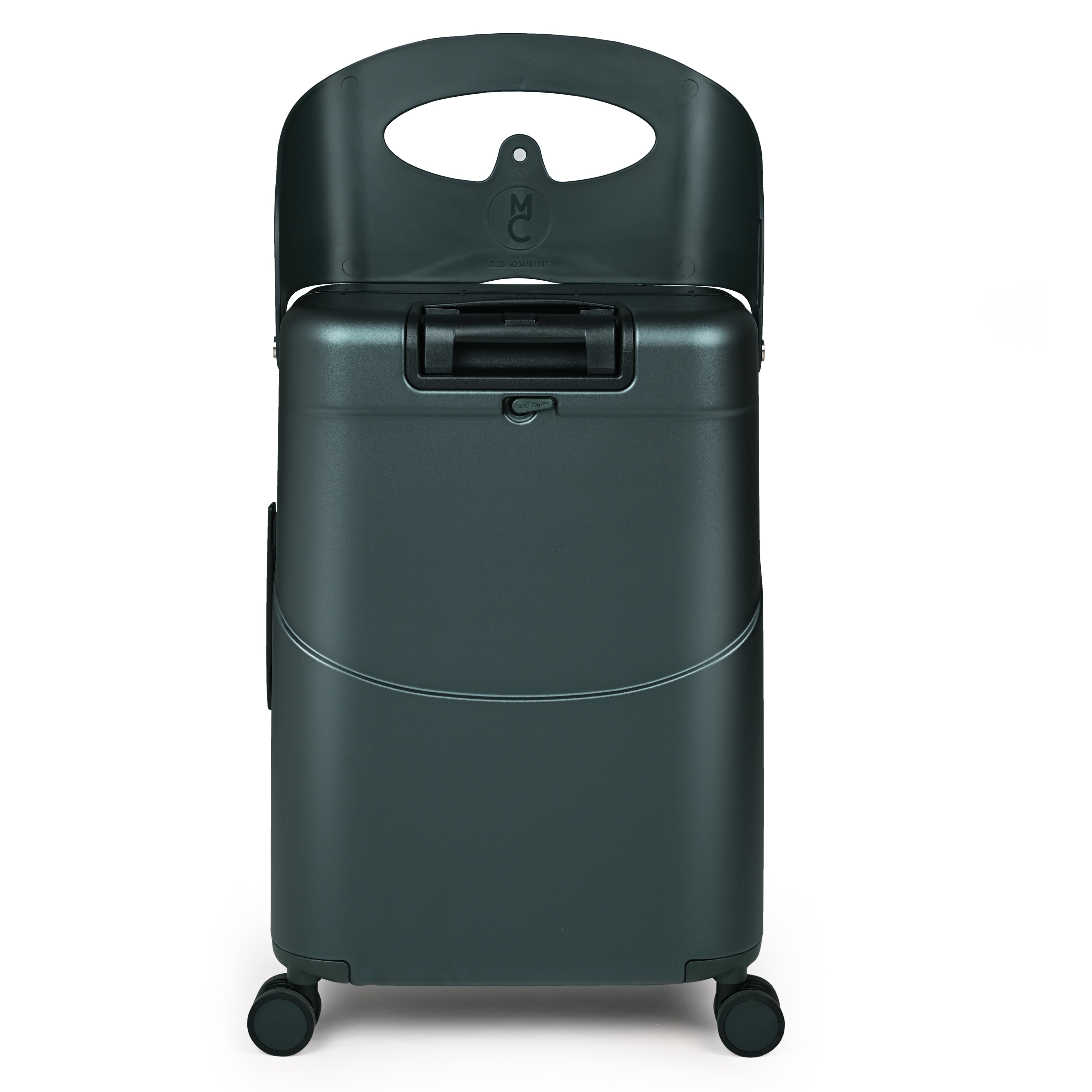 Miamily Ride On Trolley Check-In Luggage 24 inches
