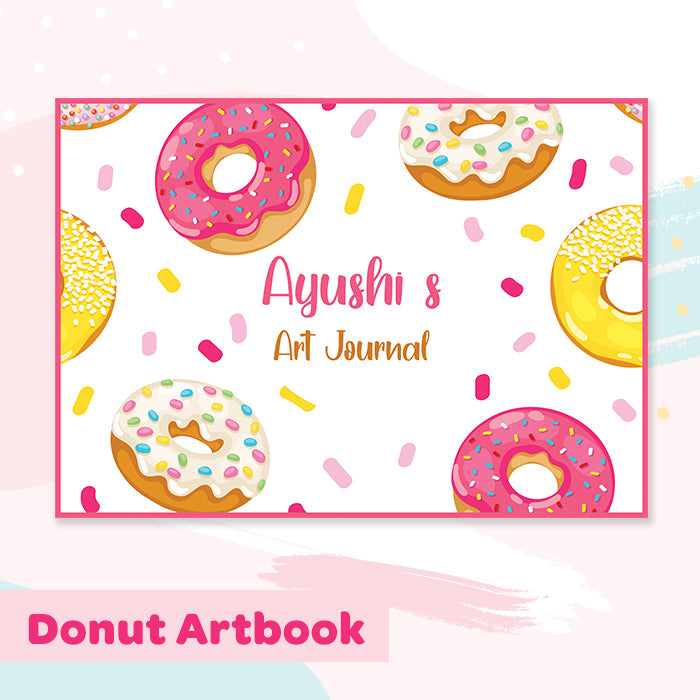 Donut Personalised Art Book