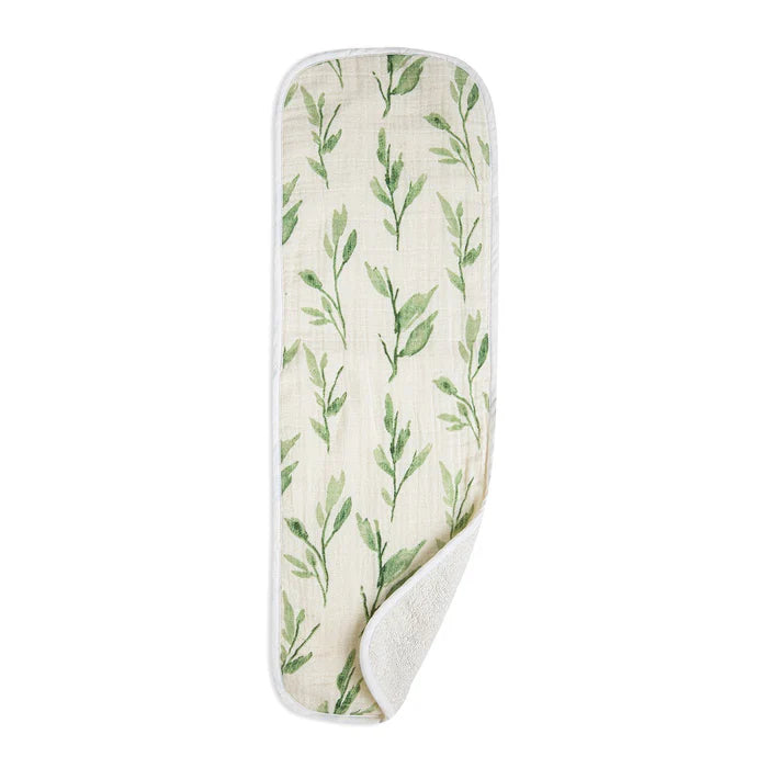 Crane Baby Burp Cloth Set