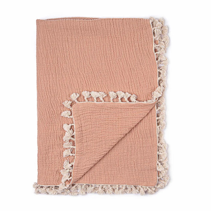 Crane Baby 6 Layer Muslin Blanket
