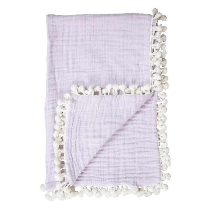 Crane Baby 6 Layer Muslin Blanket