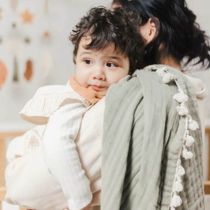 Crane Baby 6 Layer Muslin Blanket