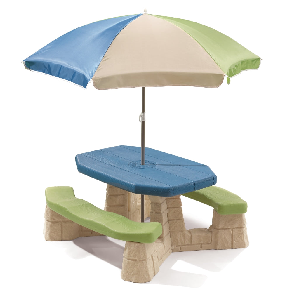 Step2 Naturally Playful Picnic Table With Umbrella