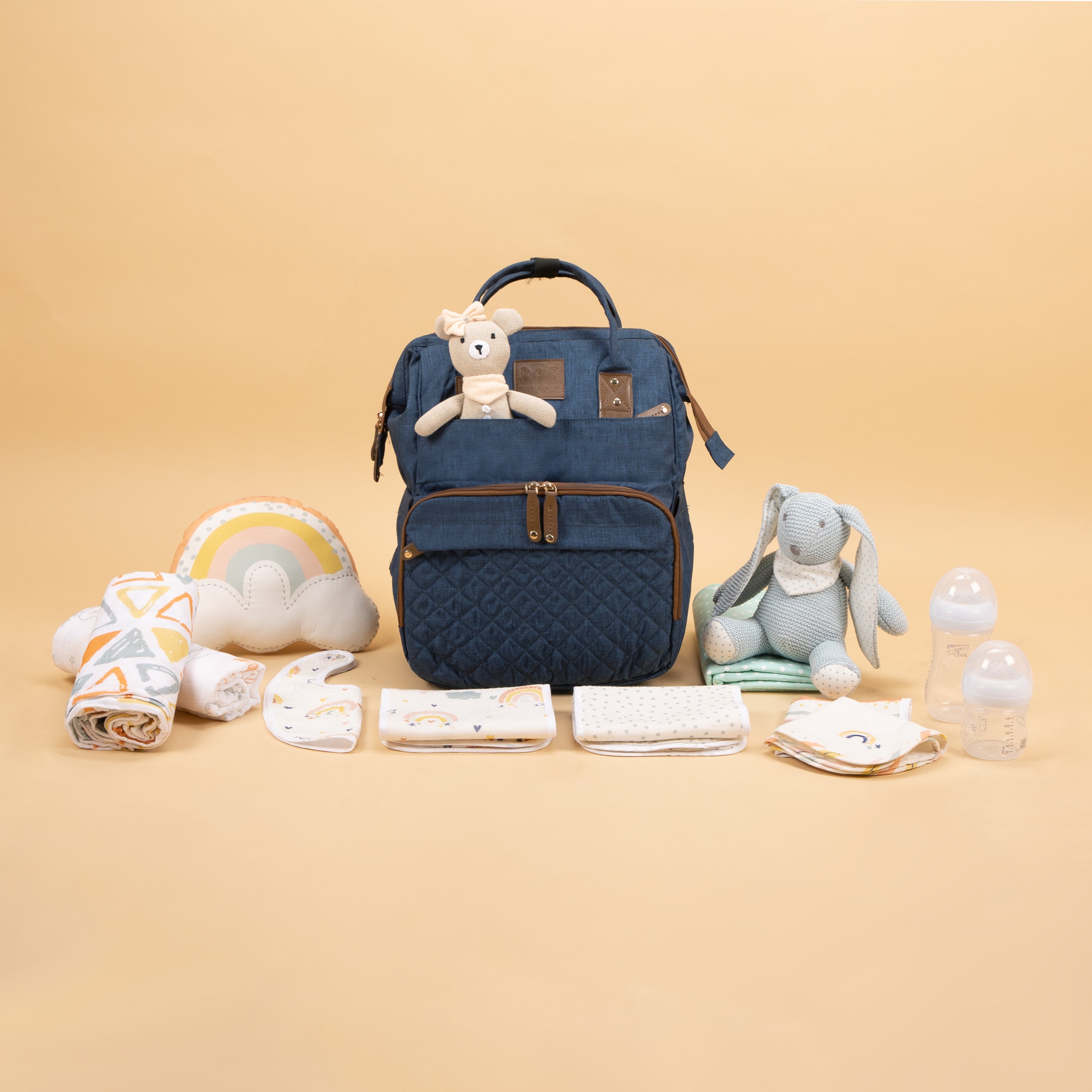 Abracadabra Diaper Bag with Changing Station - Blue