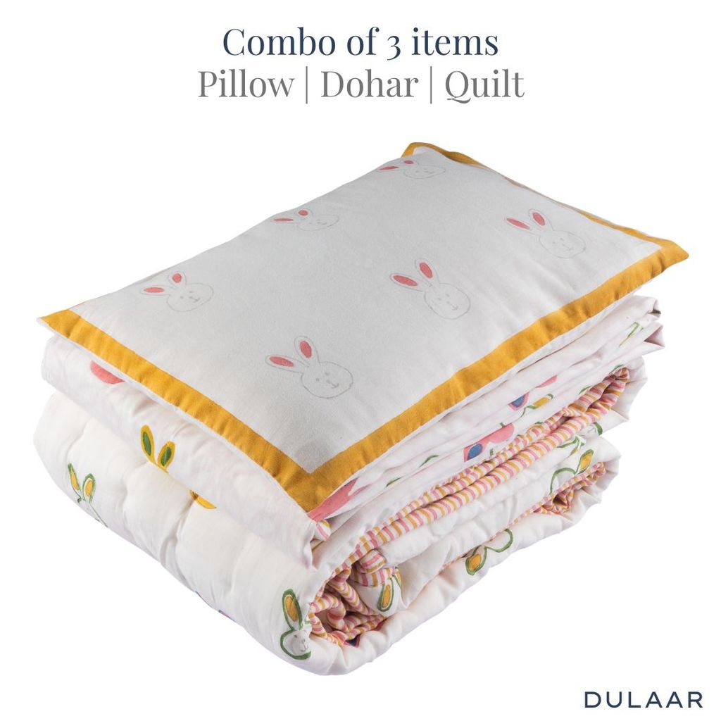 Mulmul Bedding Set | Hand-Block Printed