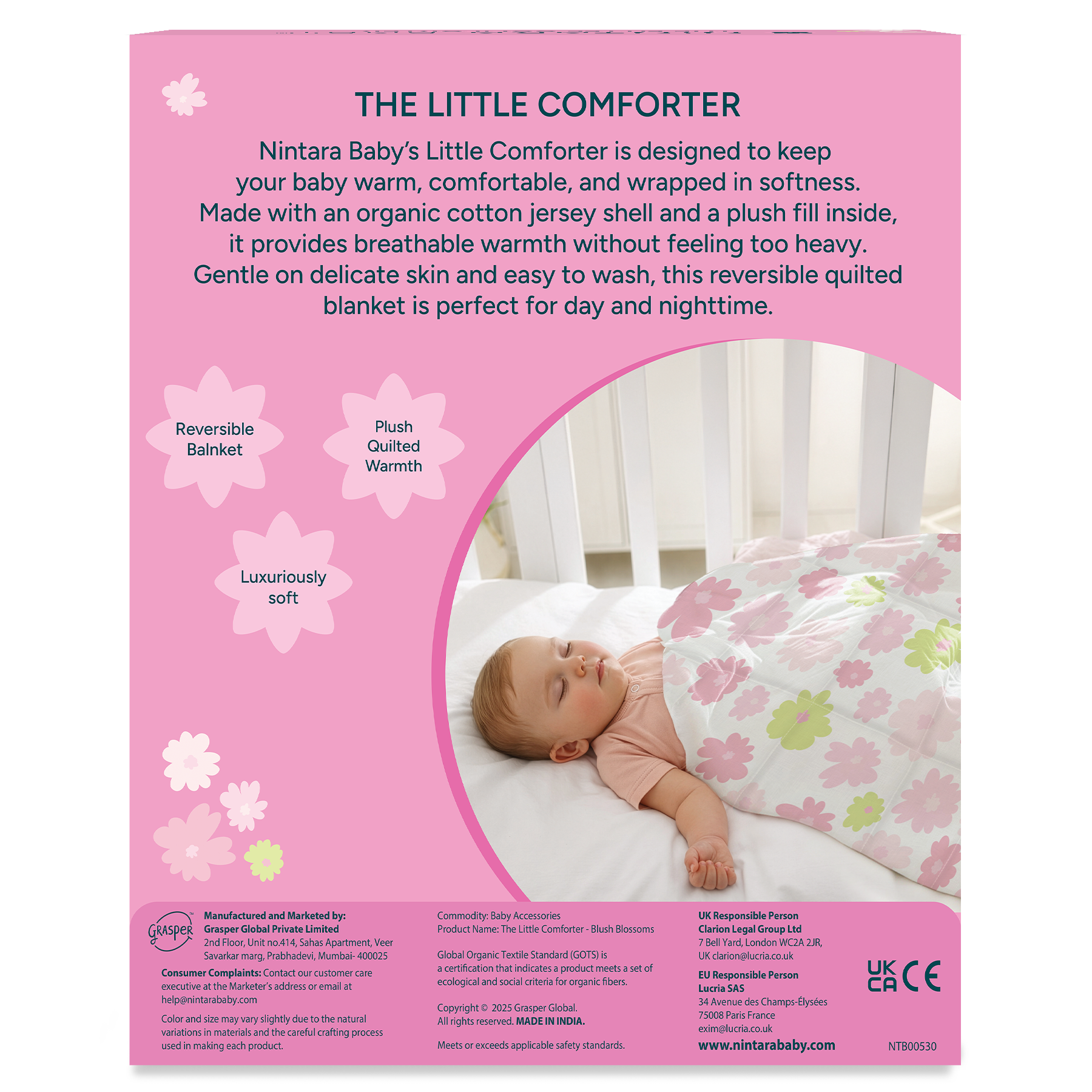 NINTARABABY Breezy Blanket  / Everyday Blanket / Little Comforter