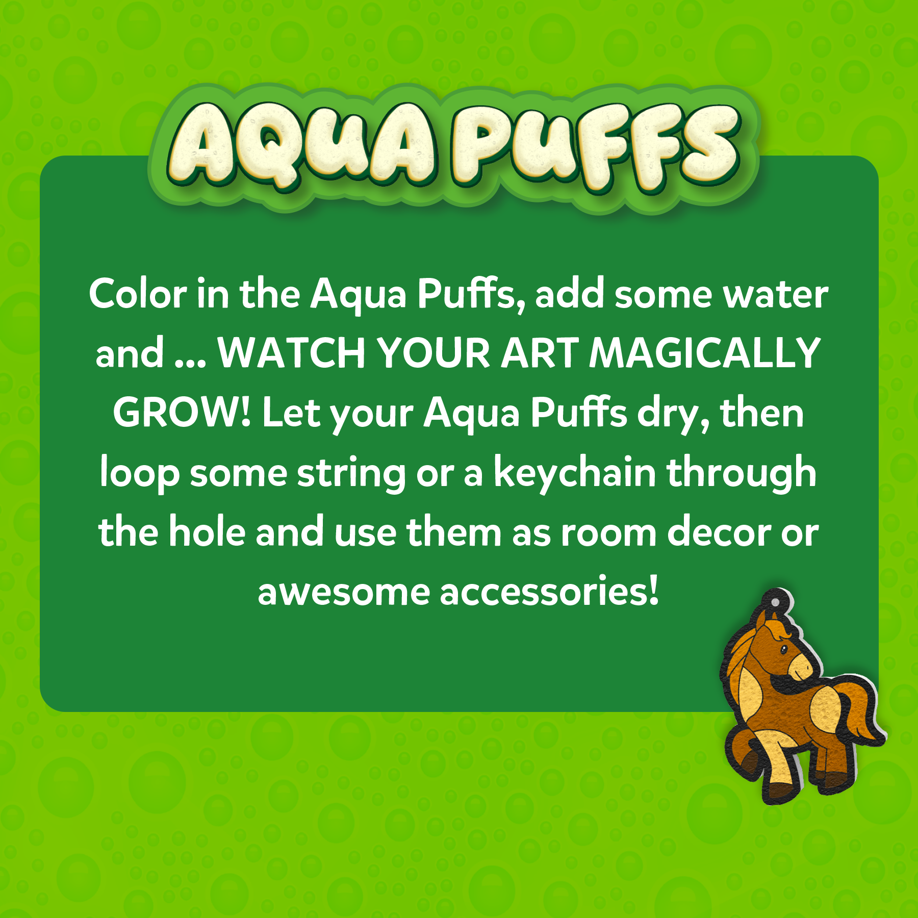 Skillmatics 3D Art Kit - Aqua Puffs, Animals, Mess-Free Fun, Magical Craft Activity, Travel Toys, DIY Decor, Creative Gifts for Girls & Boys Ages 4, 5, 6, 7, 8, 9, 10