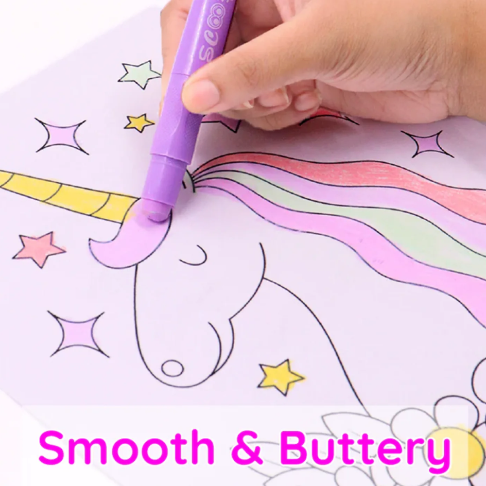 Macaroon Silk Crayons