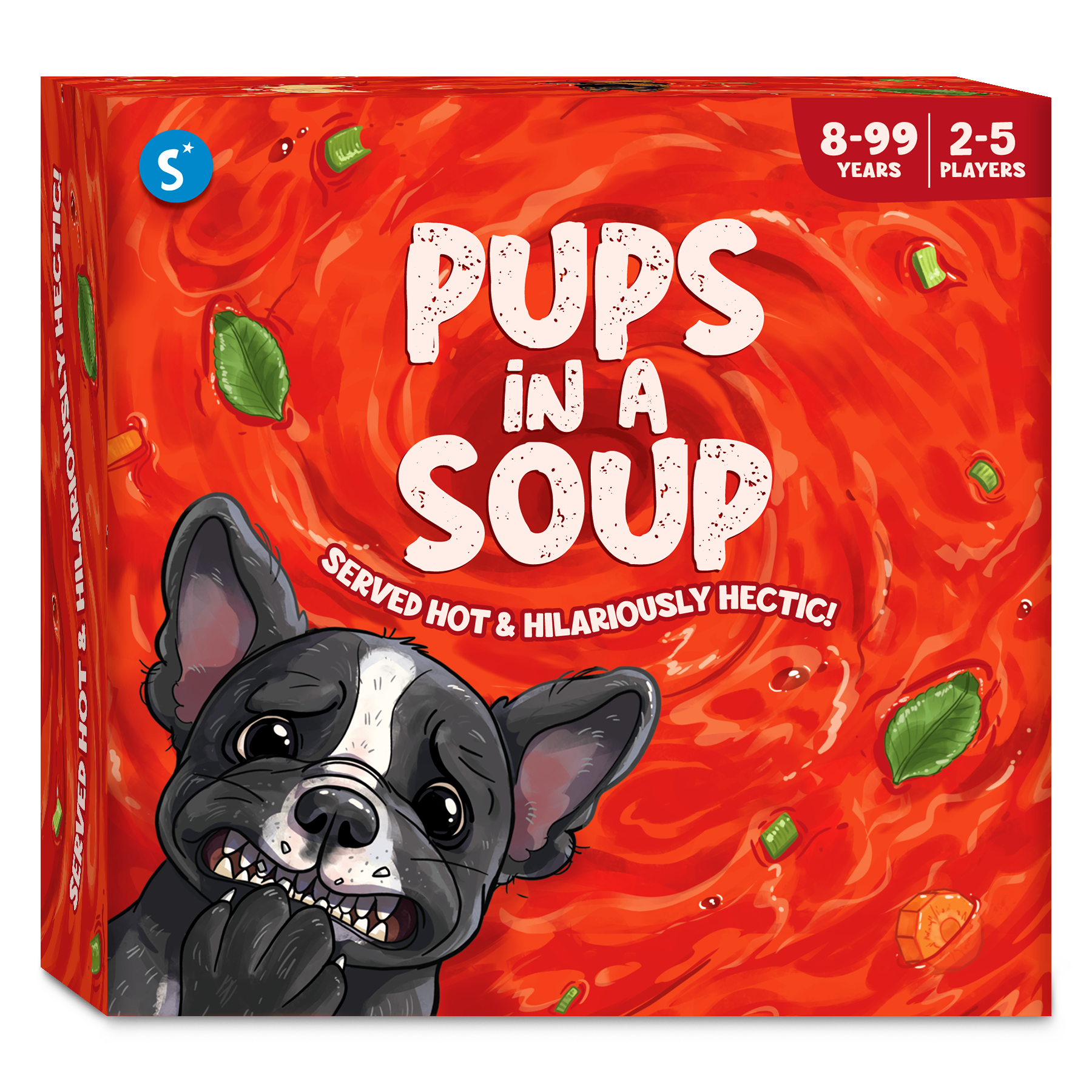 Skillmatics Card Game - Pups in a Soup, Hilarious, Fast-paced, Family Party Game, Perfect for Game Nights, Gifts for Girls, Boys, Teens, Adults Ages 8, 9, 10 & Up