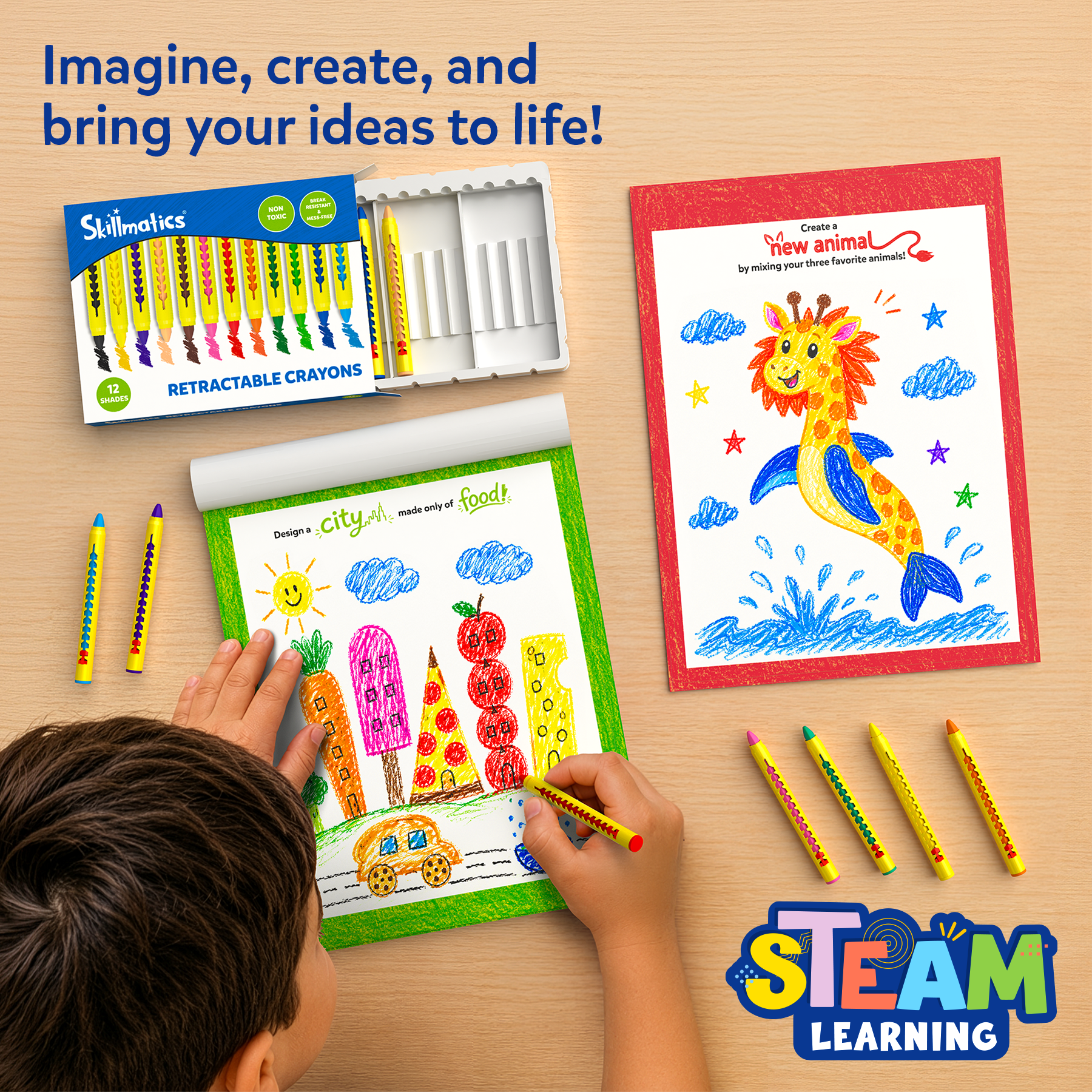 Sprouts – Creative Activity Books for Kids