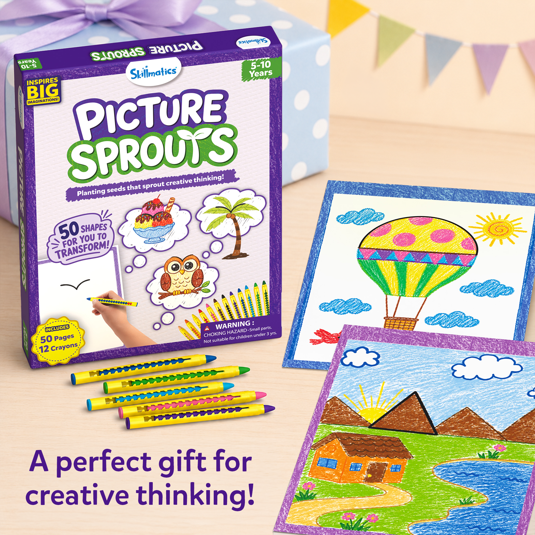 Sprouts – Creative Activity Books for Kids