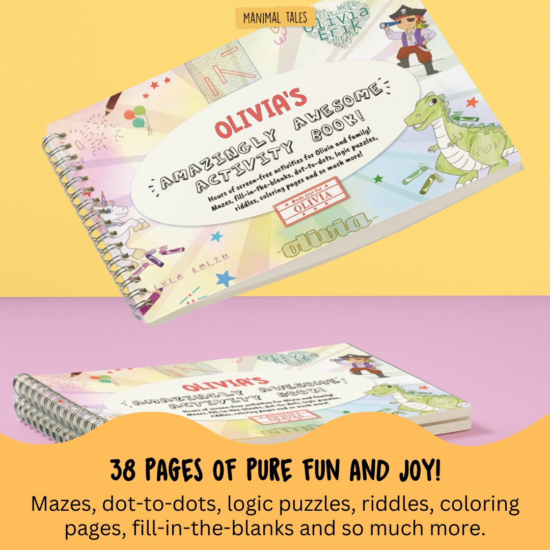 My Amazingly Awesome Activity Book (Just for Me!)