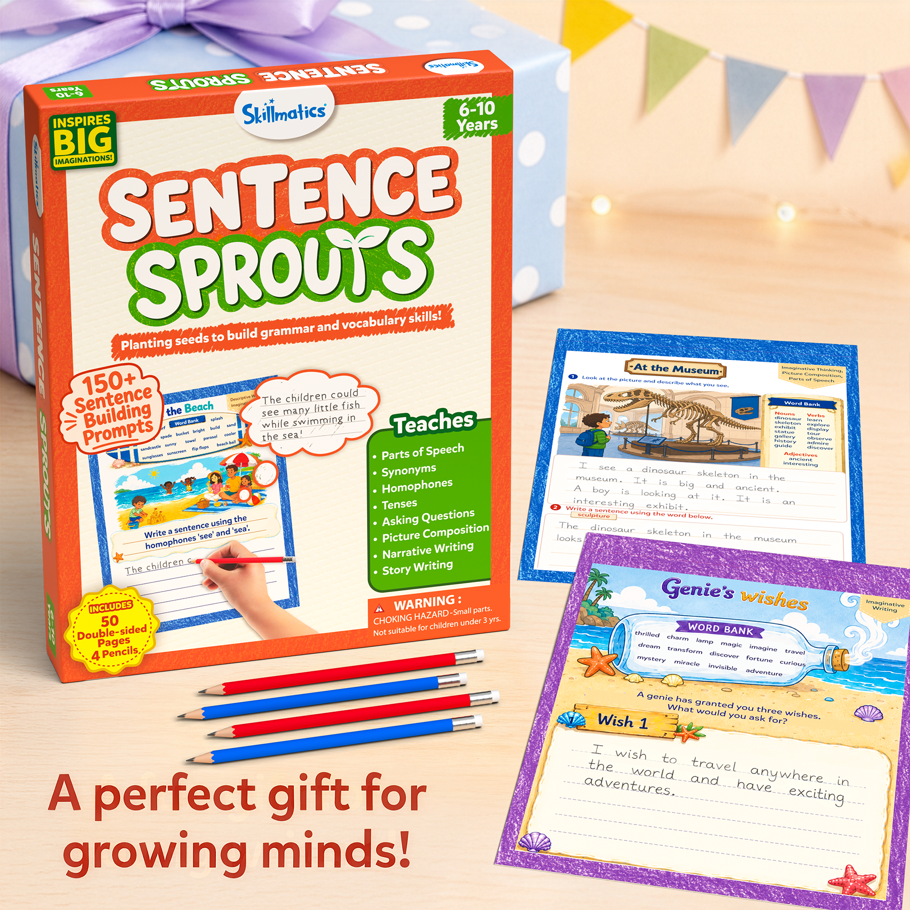 Sprouts – Creative Activity Books for Kids