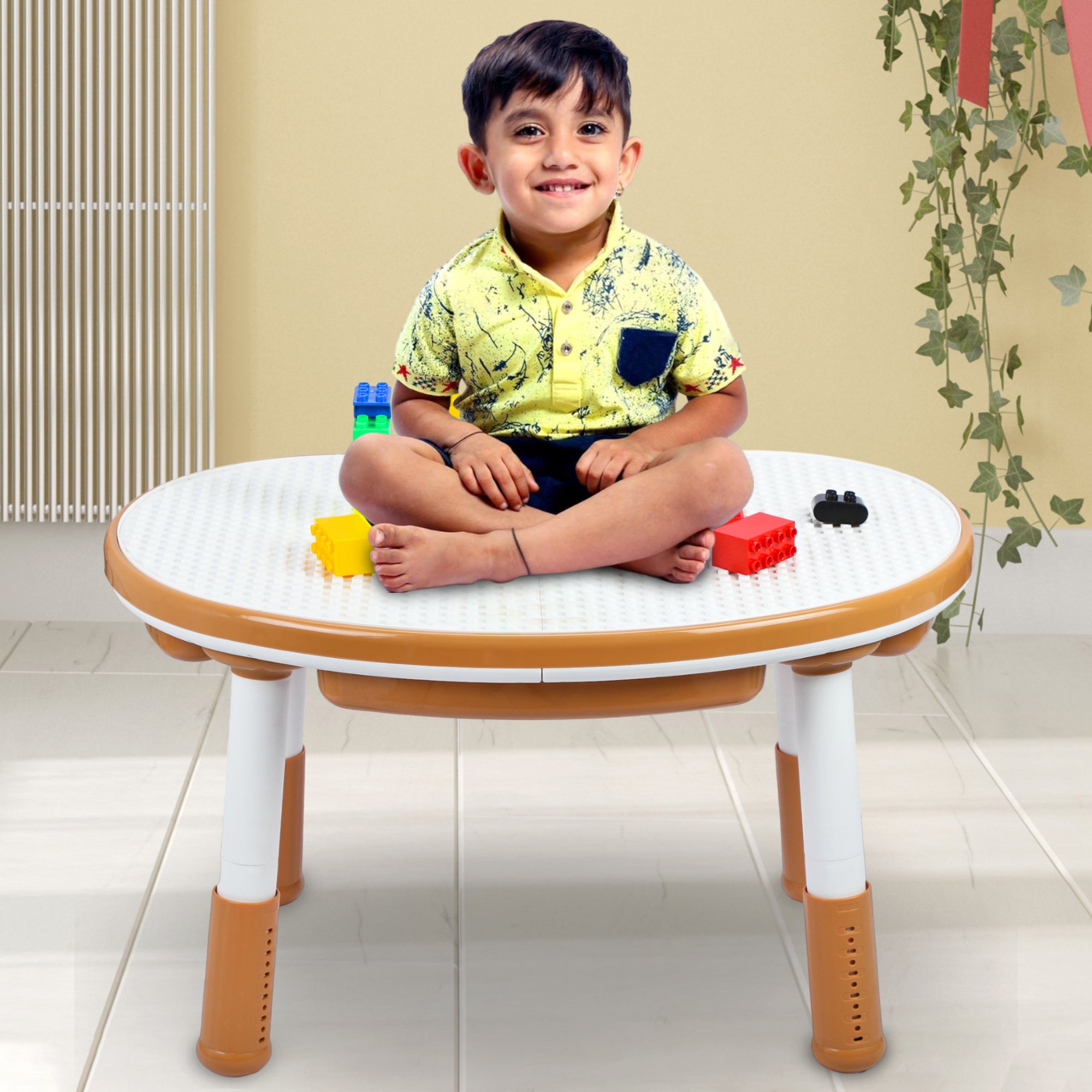 OPlus Blocks Cum Sensory Table With Chair