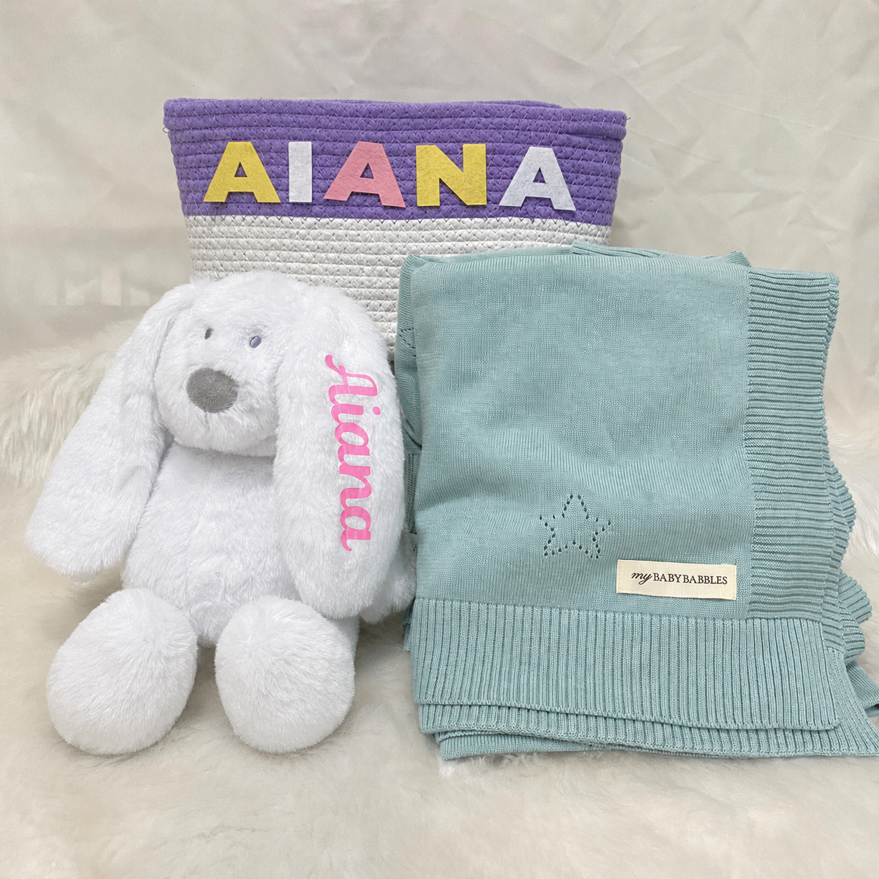 The Baby Babbles Snuggle Hamper