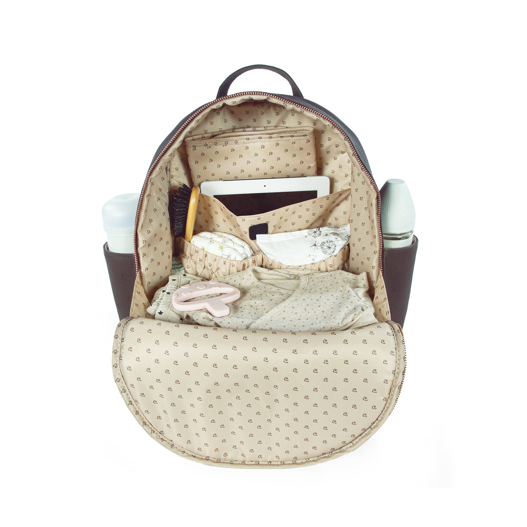 Pasito a Pasito London Coffee Backpack Diaper Changing Bag