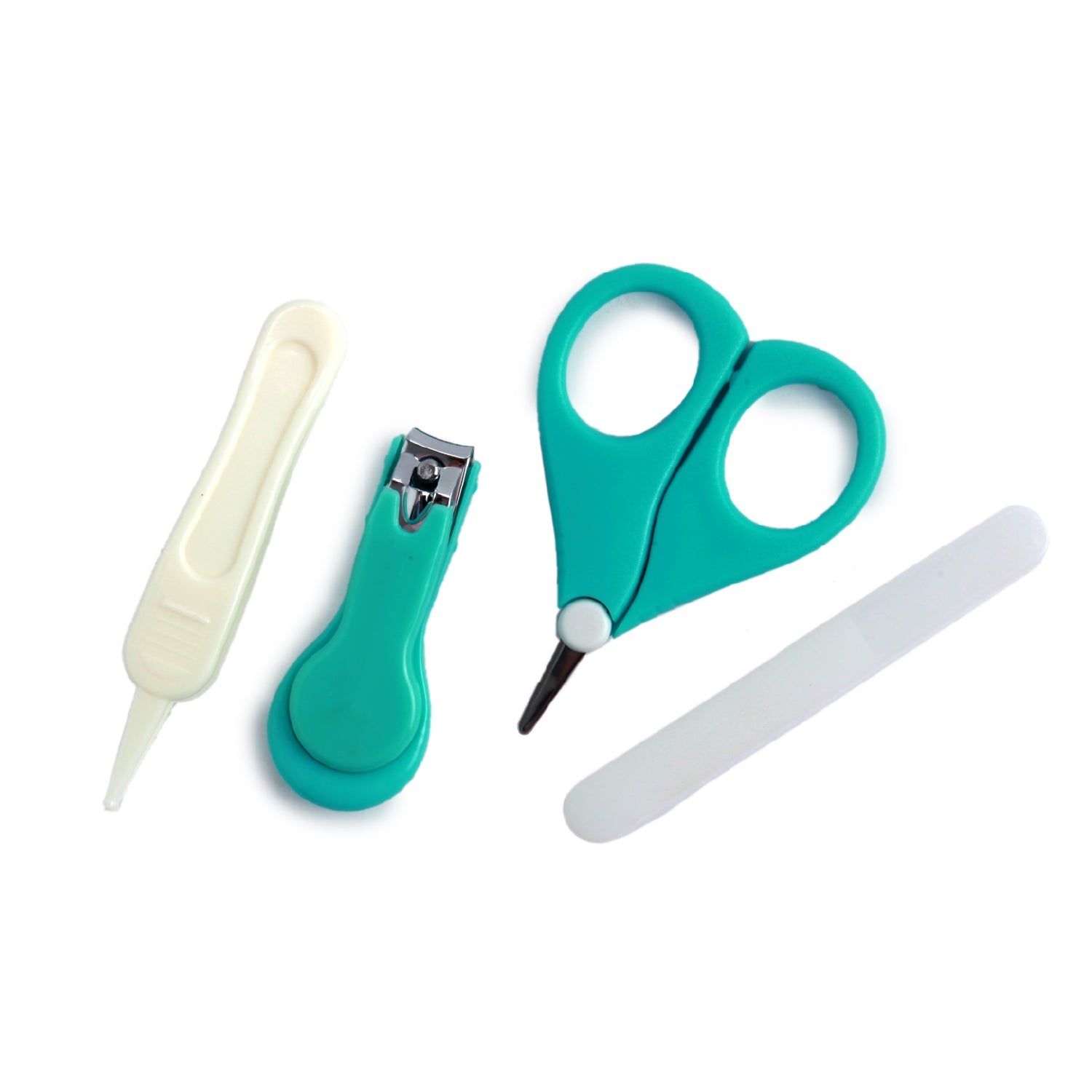 Grooming My Star Turquoise 4 Pcs Nail Clipper Set - Baby Moo