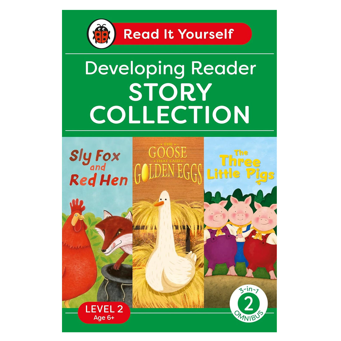 Ladybird Read It Yourself Level 2 Book 2: Developing Reader Omnibus: 3-in-1 Story Collection