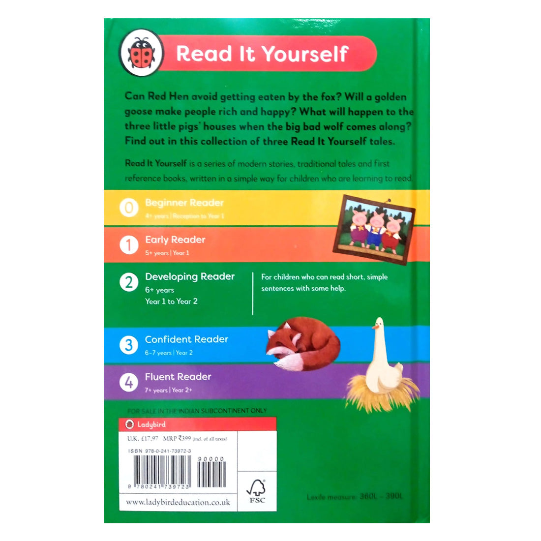 Ladybird Read It Yourself Level 2 Book 2: Developing Reader Omnibus: 3-in-1 Story Collection