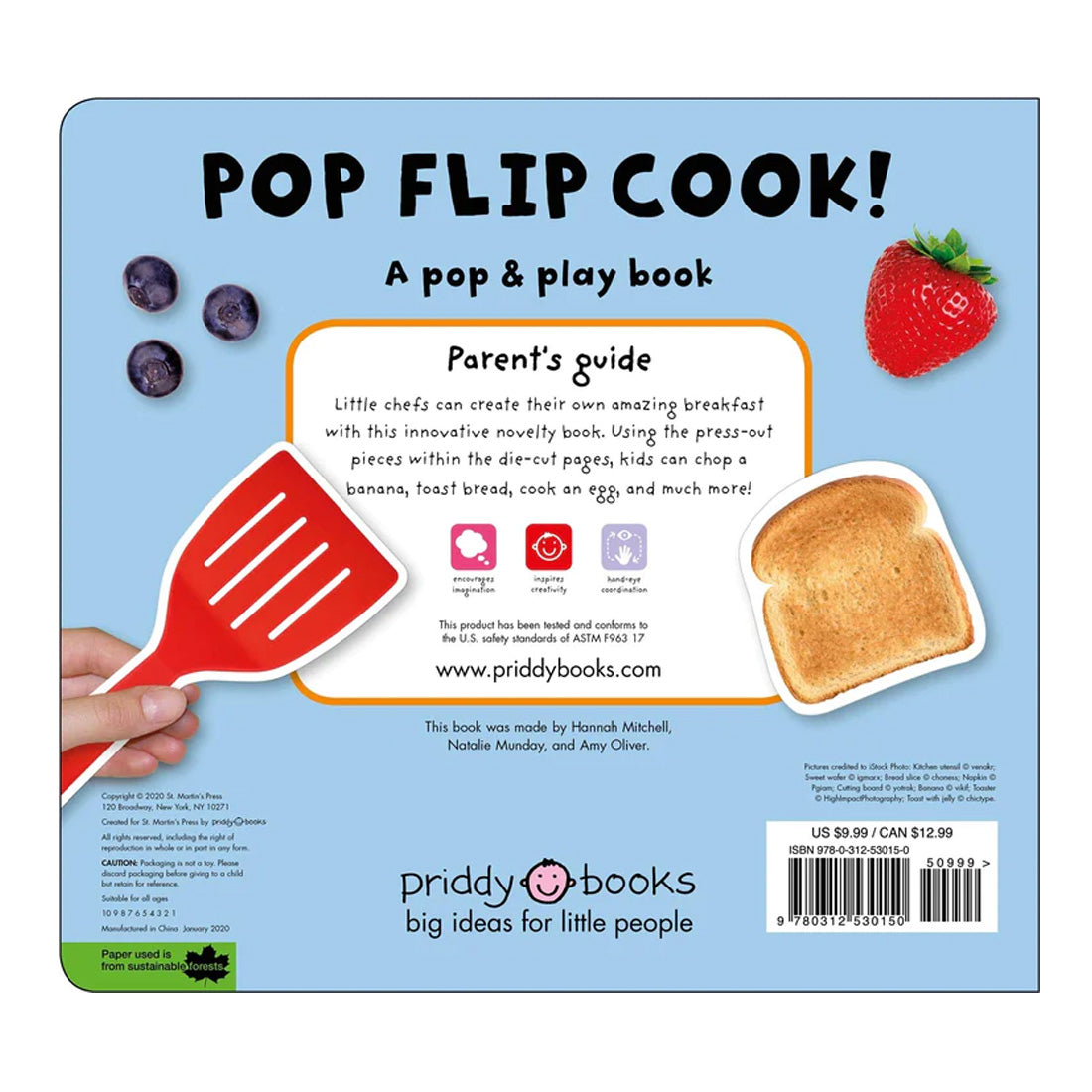 Pop & Play: Pop, Flip, Cook Activity Book