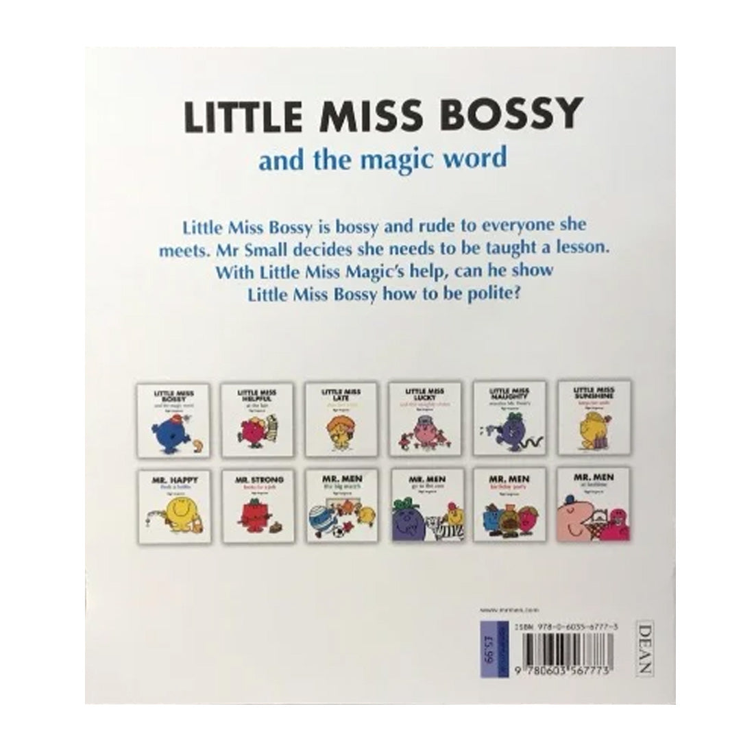 Little Miss: Bossy & The Magic Word