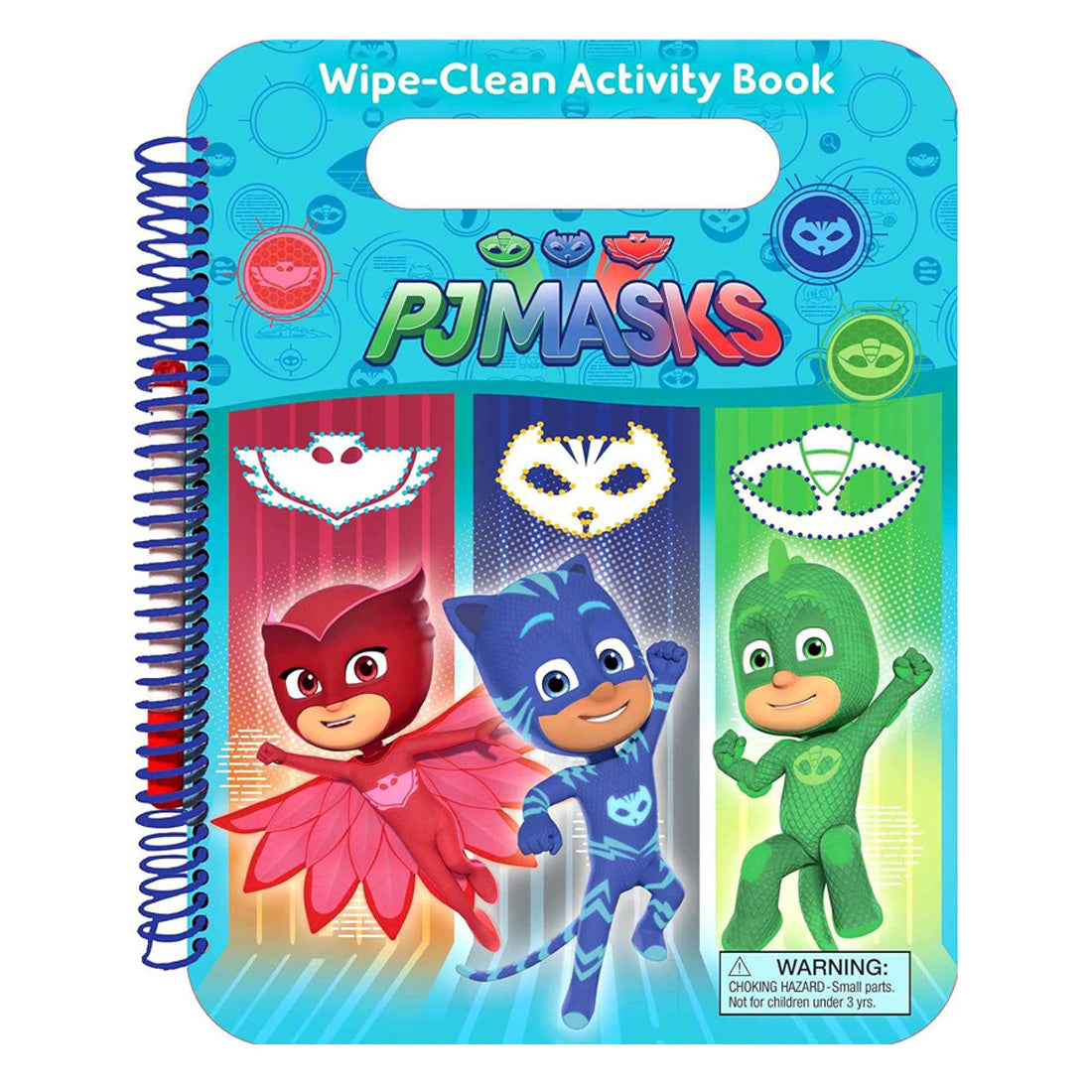 PJ Masks Wipe Clean Activity Book