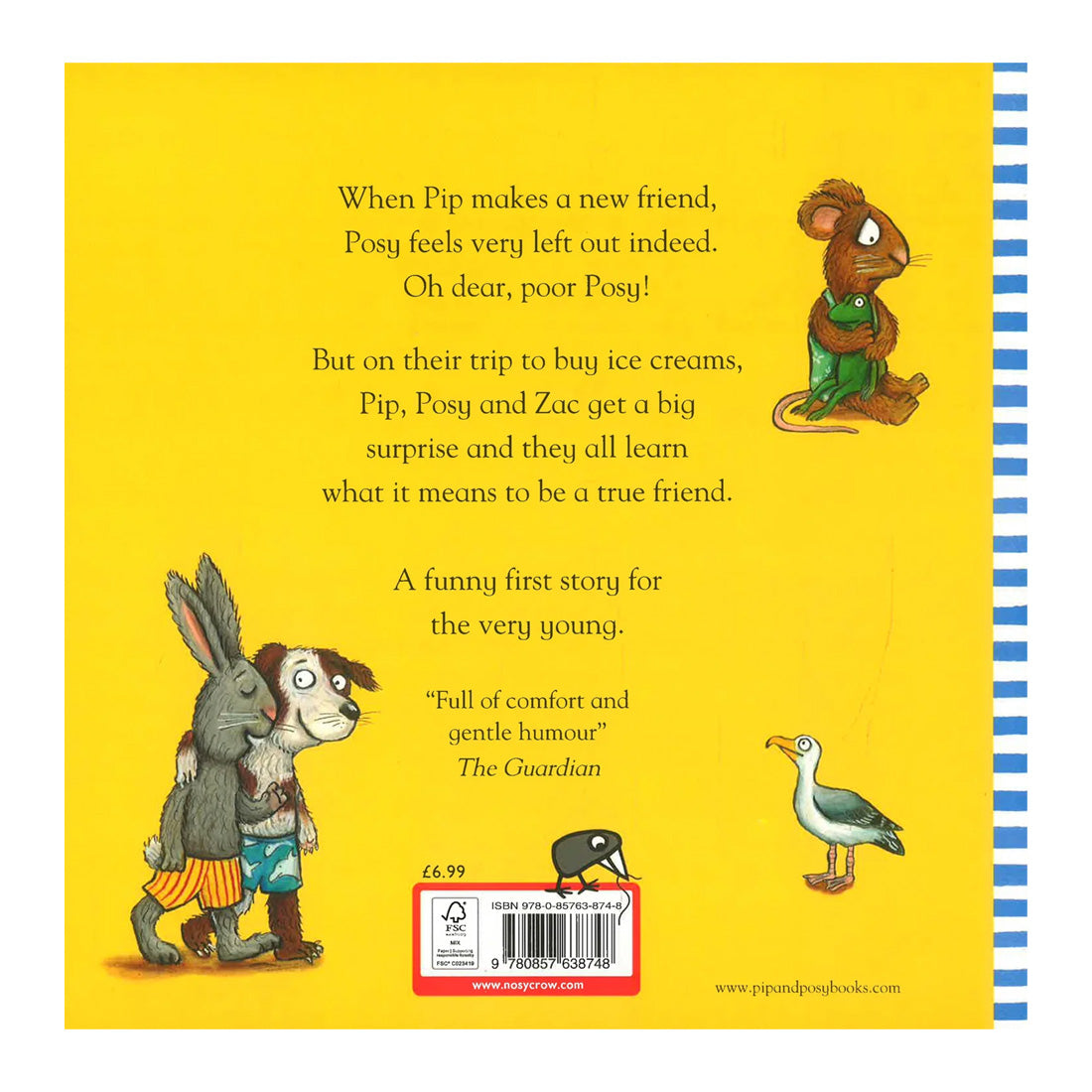 Pip And Posy: New Friend by Axel Scheffler