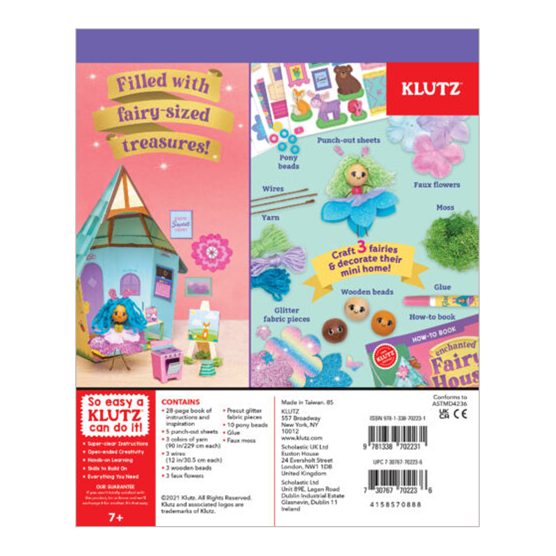 Klutz: Book & Activity Kit: Enchanted Fairy House