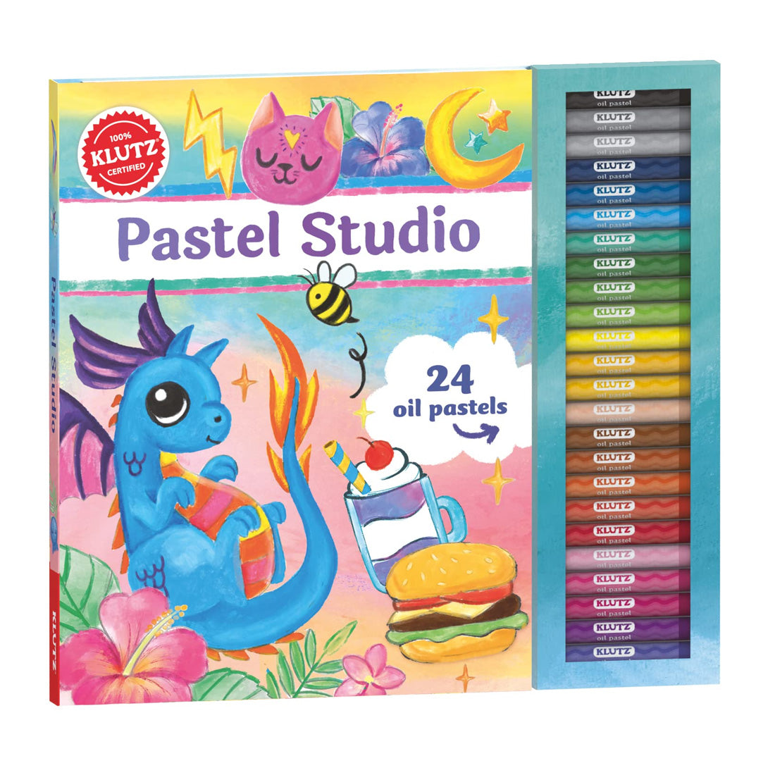 Klutz: Pastel Studio Book (with 24 Oil Pastels)