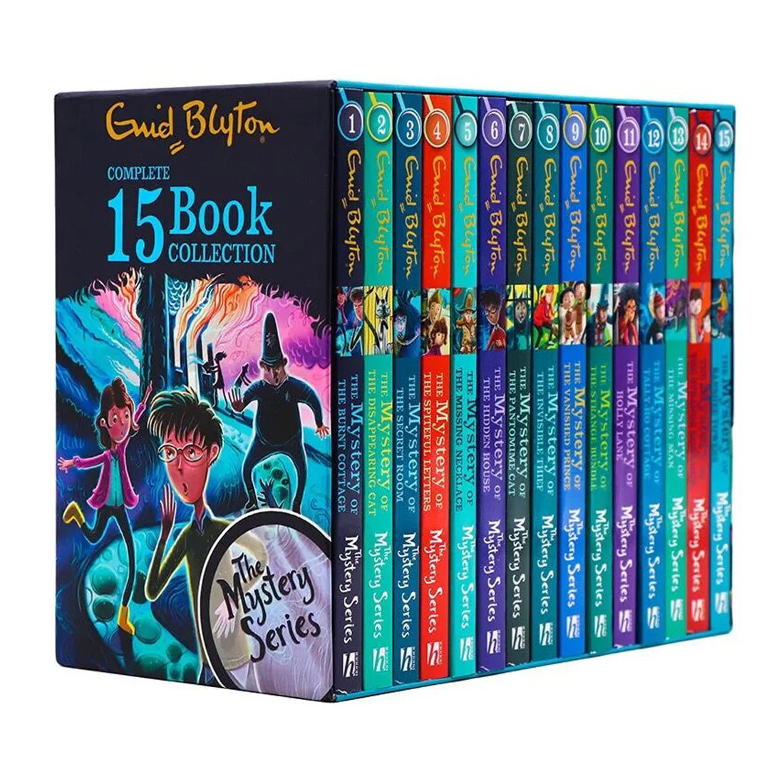 Enid Blyton: Mystery Series (15 Books Box Set)