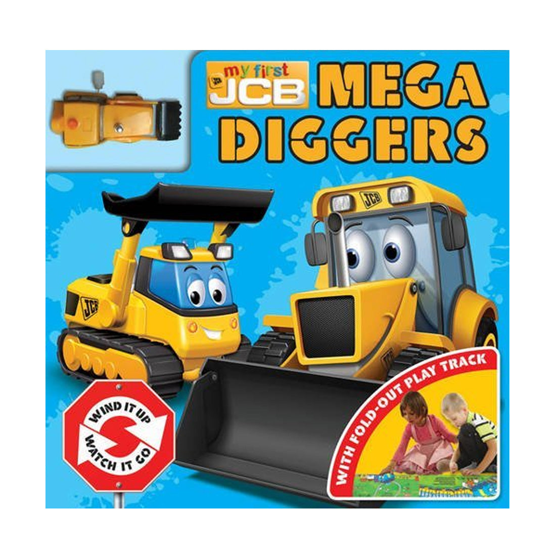 Busy Boards: Jcb Mega Diggers (Whizzy Winders)