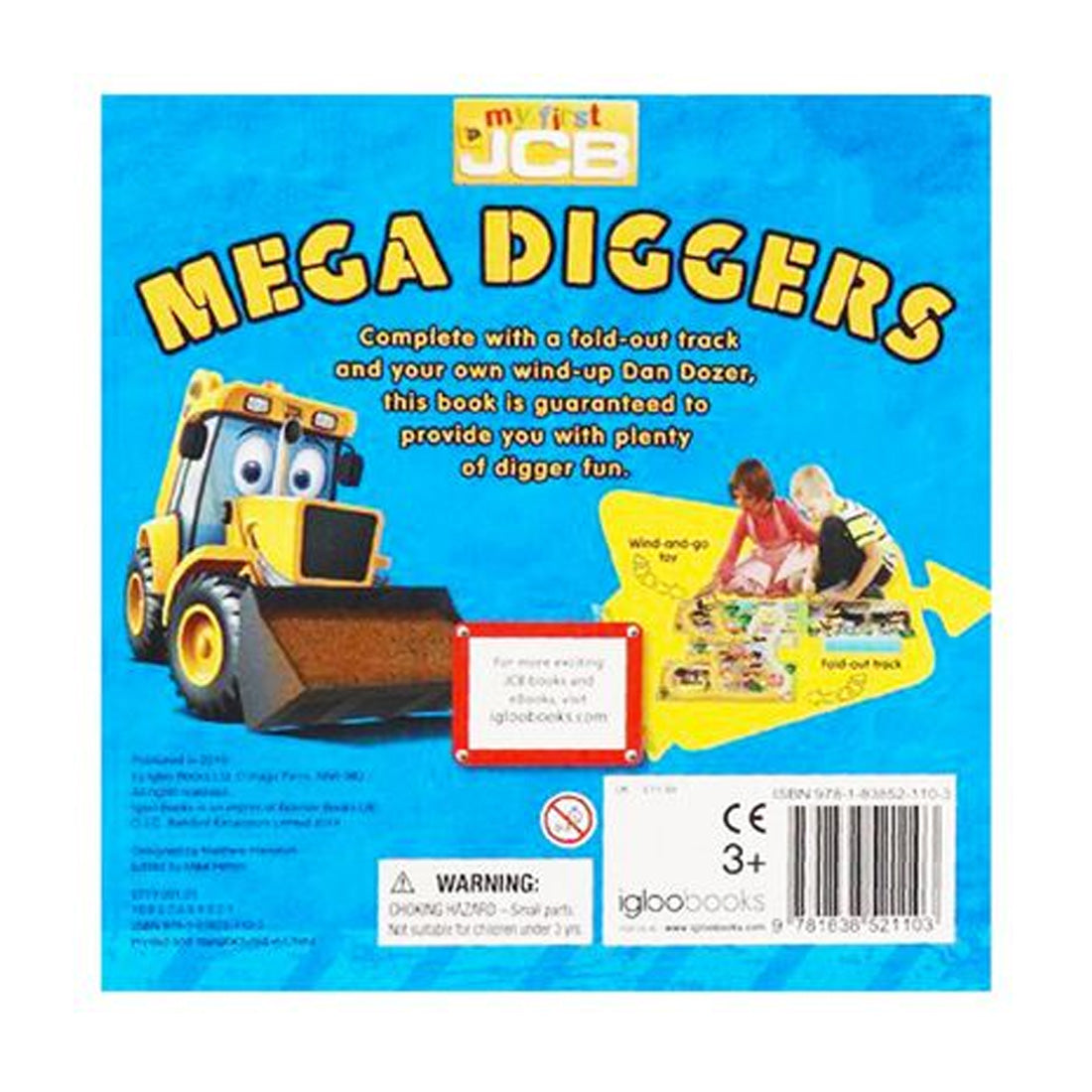 Busy Boards: Jcb Mega Diggers (Whizzy Winders)