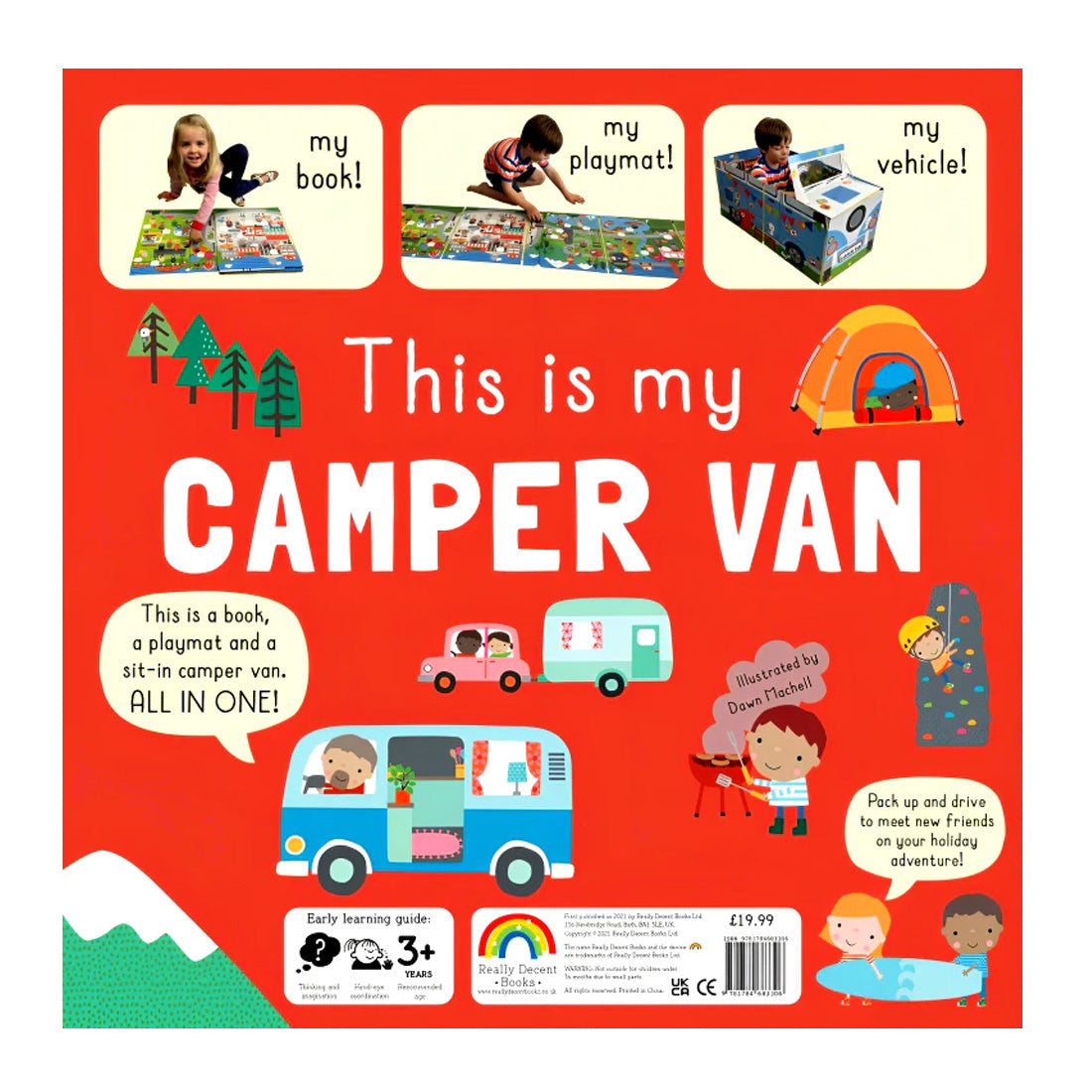 This Is My Camper Van: Book And Playmat