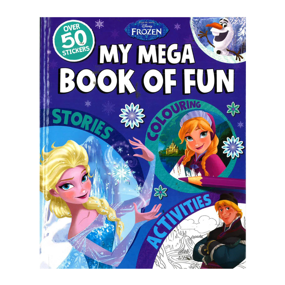 Disney Frozen : My Mega Book Of Fun